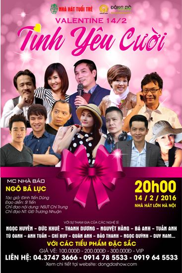 Hài kịch “Tình yêu cười” cho ngày lễ tình yêu 14/2 ảnh 1